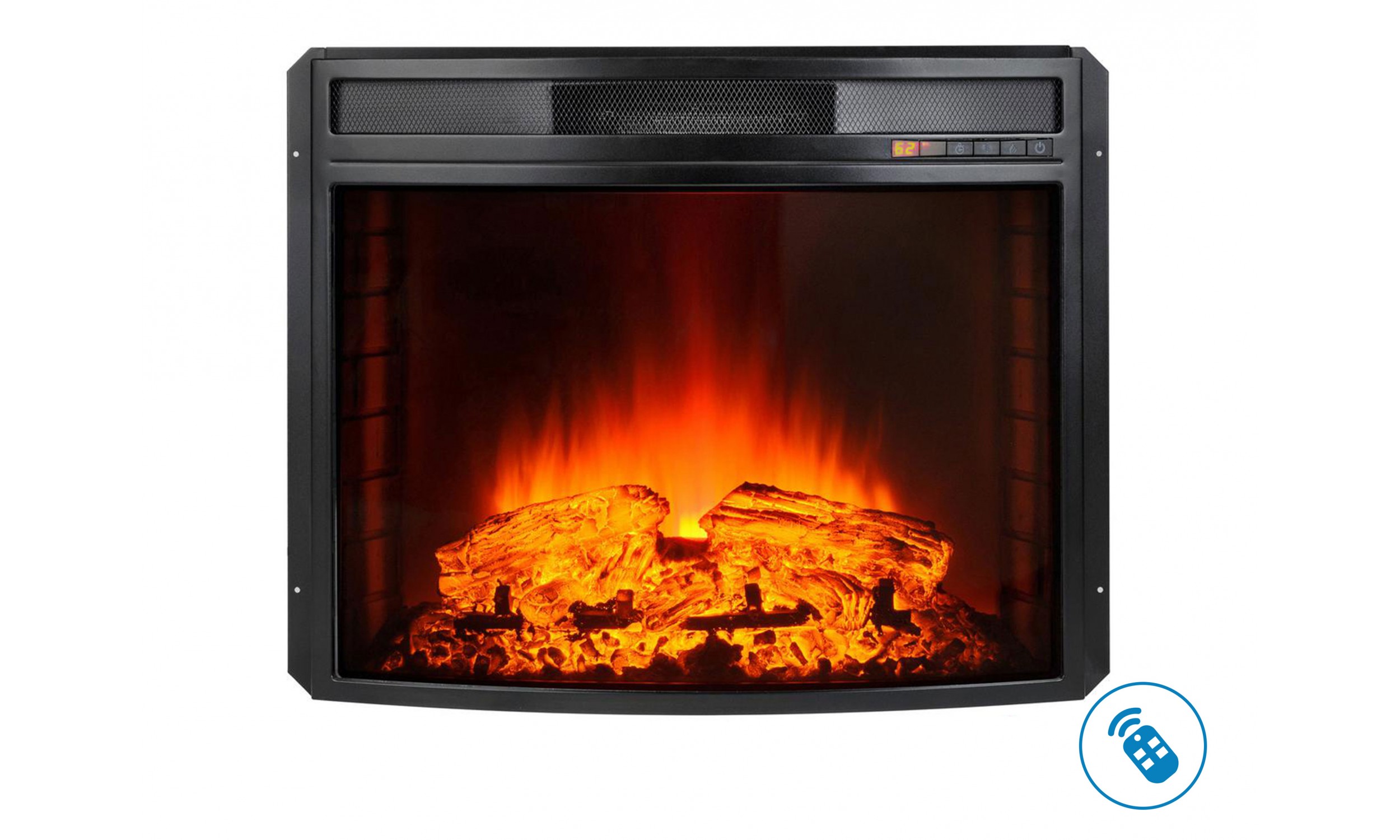 Chimenea eléctrica insertable gran tamaño - Mobelium