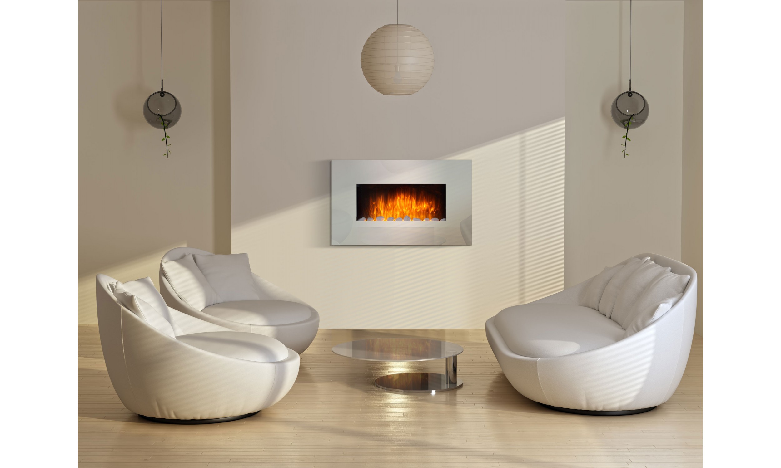 Elektrokamin CHE-450 (Spiegel) - Mobelium