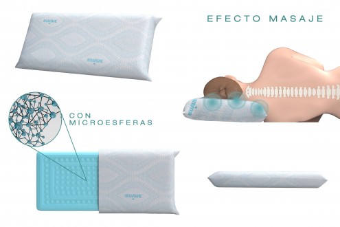 ALMOHADA TÉCNICA ESFERAS