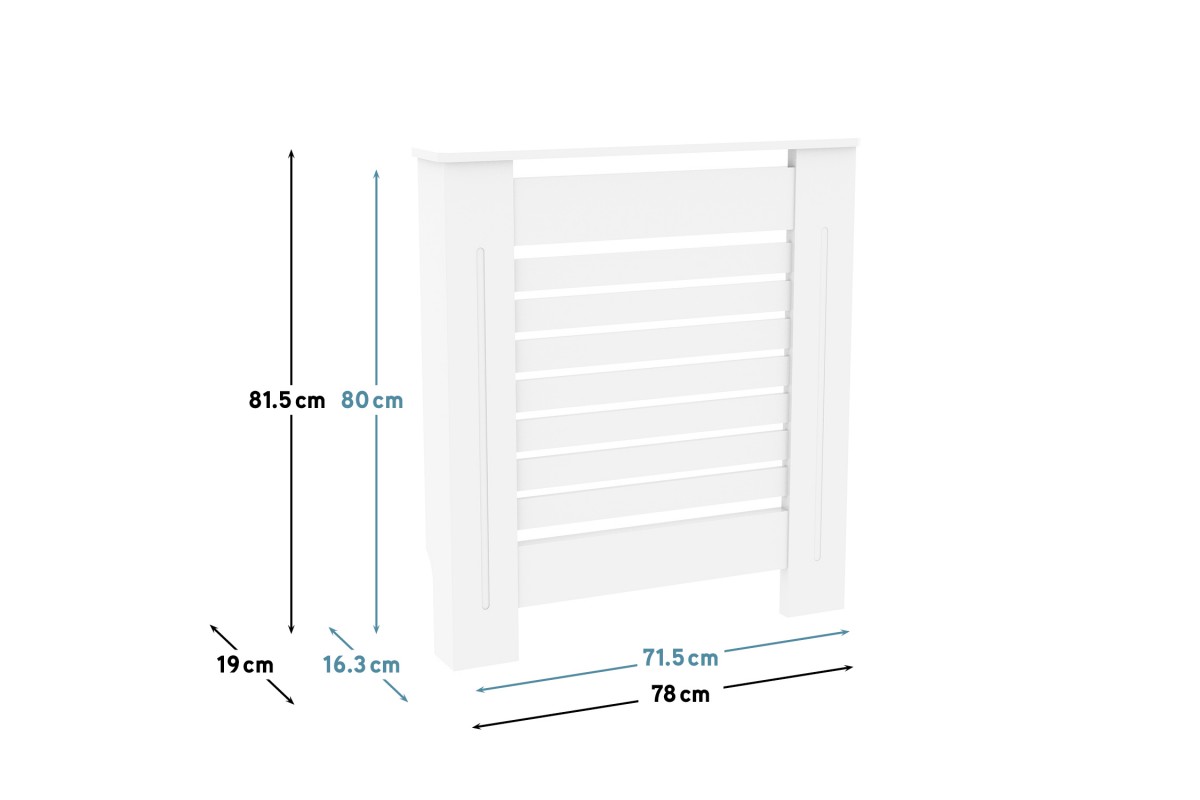 CUBRE RADIADOR LANCASTER BLANCO