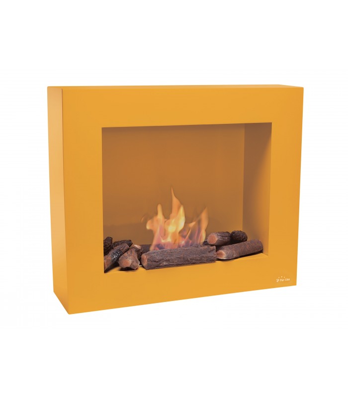 Wall Bioethanol Fireplace Light Ocher Limited Edition Bestbio O