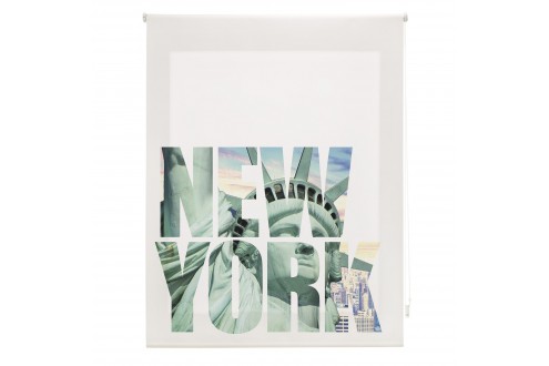 ROOM  NEW YORK PRINT ROLLED STORE