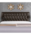 HEADBOARD MOD. CAPITONÉ 135CM CHOCOLATE